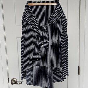 Wrap around High low skirt